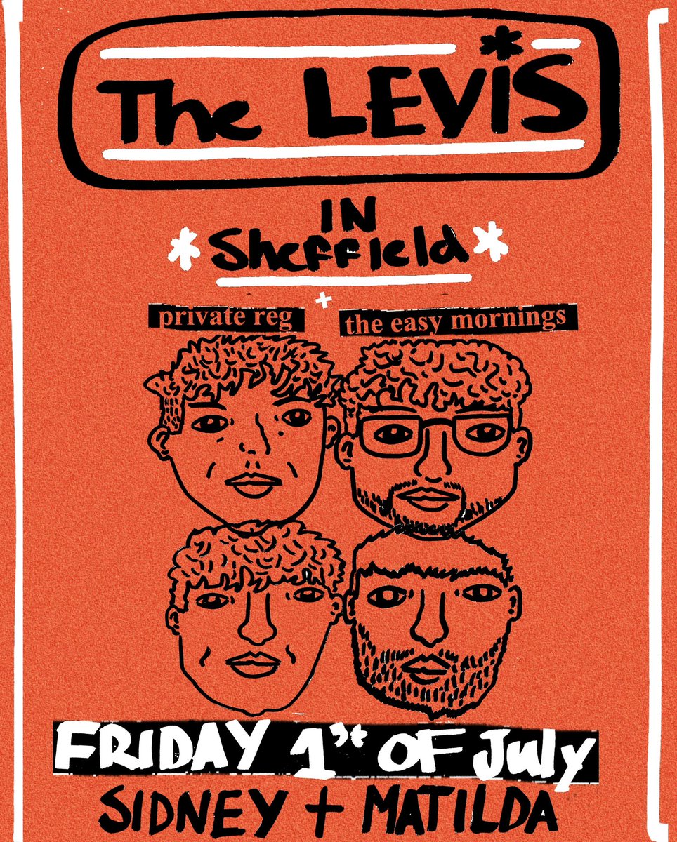 Buzzing to announce that the easy mornings will be joining us for our sheffield headline on the 1st of July! Ticket link is in our bio let's make it a gooden 🤠