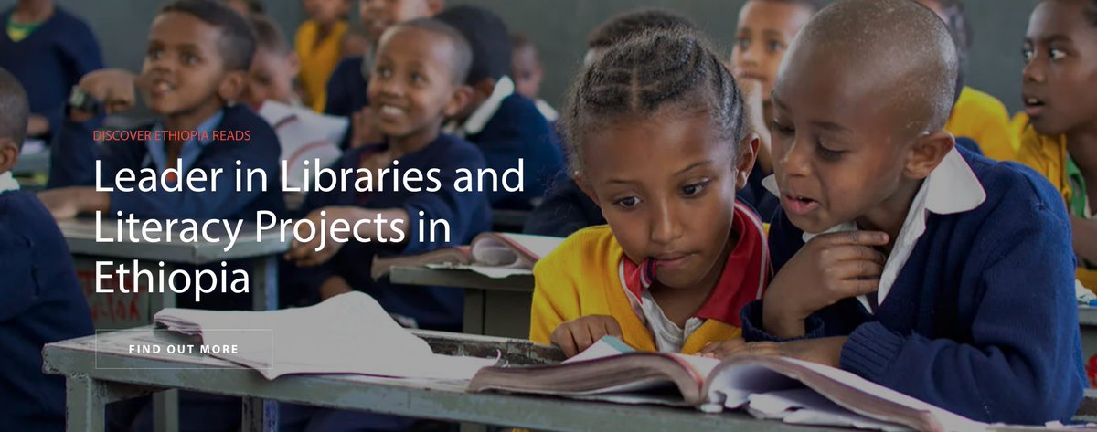EthiopiaReads's tweet photo. Our generous supporters support many wonderful projects. Read about them on our website. https://t.co/lsm2b03hkY #Ethiopia #Childrensliteracy #Libraries #ThoseWhoReadBloom https://t.co/P1AOxMunI6