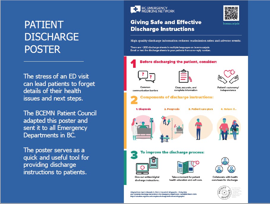 If you are at the RCCBC Conference #RCH2022 this weekend, join us today at 11:40am in Salon B for a listening session. We are speaking on patient engagement in creating patient discharge sheets and supporting simulation practice across BC.