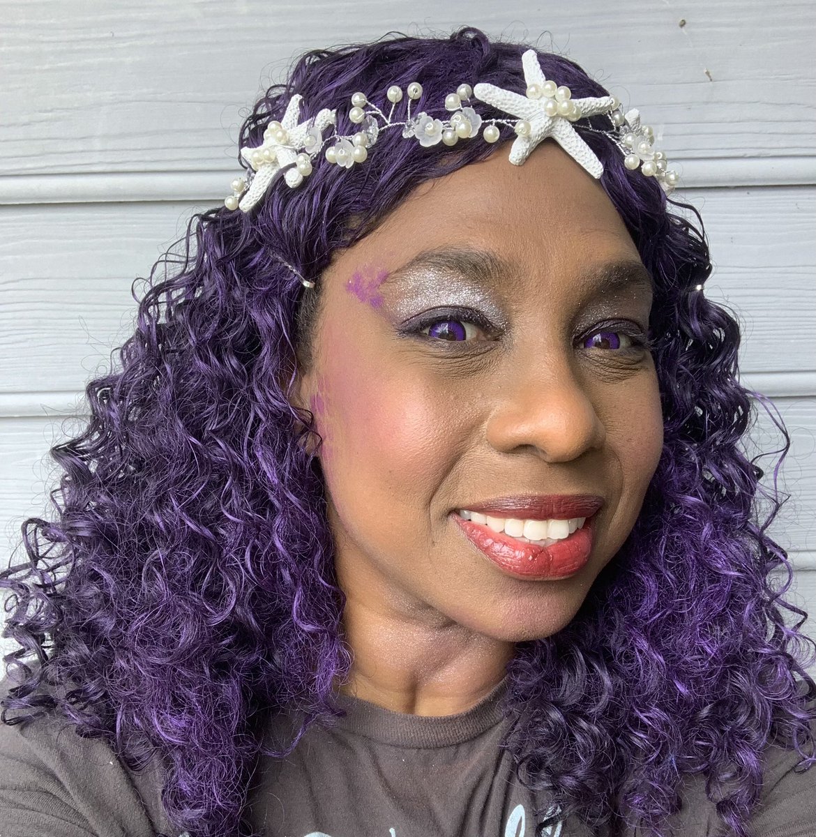 MaliceWondrlnd's tweet photo. Introducing Zhavia Bisa, (Living water, Water Lily) the mermaid princess.Happy Black Fae Day! #blackfaeday https://t.co/2x5JKQkQFt