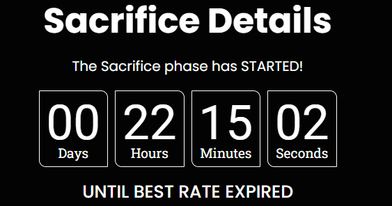 Speakprotocol's tweet photo. LESS THAN 24 HOURS UNTIL THE SACRIFICE RATE GOES UP👀👀

Admin keys❌
1st Web3.0 ALL-IN-ONE Social platform ✅
Stakers earn STABLECOIN✅
Deflationary+Buy/Burn function✅
Crowdfunding/NFTs whitelist ✅
Community-run (#DAO)✅

SACRIFICE NOW🔥🔥🔥
https://t.co/r8qva74Cmk

#MFSGA https://t.co/7x2P9LjYTx
