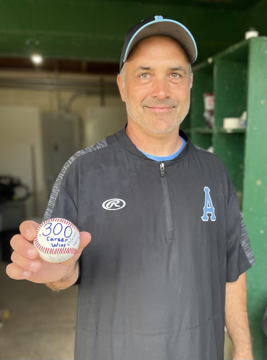 Congratulations Alliance Aviator Head Baseball Coach, Jeff Graffice, on your 300th career win!