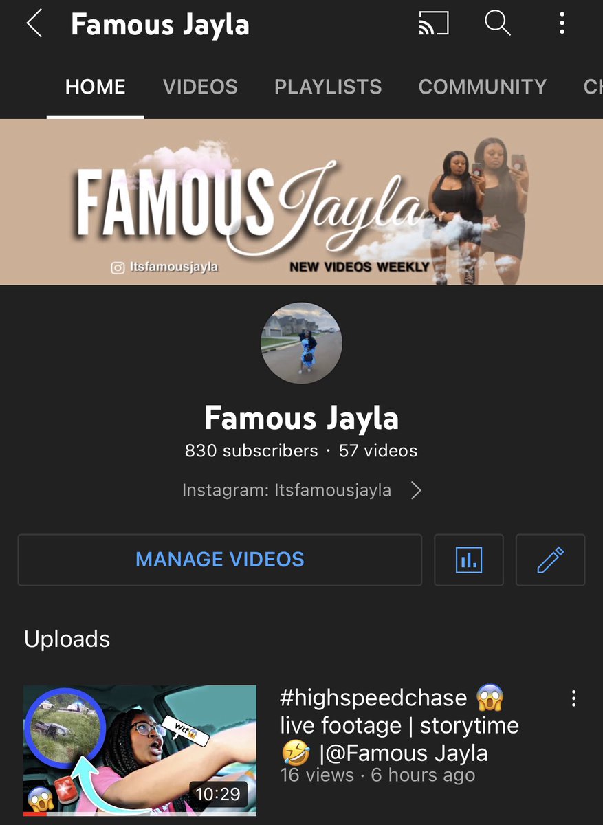famousjayla's tweet photo. #subscribe #sub4sub #YouTube #Influencer #VideoViral https://t.co/rjJFa6N5xq