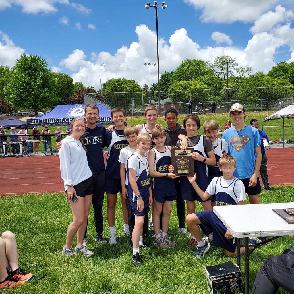 RegentsLions's tweet photo. Congratulations to the Middle School Boys Track Team for winning the VACA State Track Meet today! #waytogofellas #lionsroar https://t.co/8lbJDLLDGo