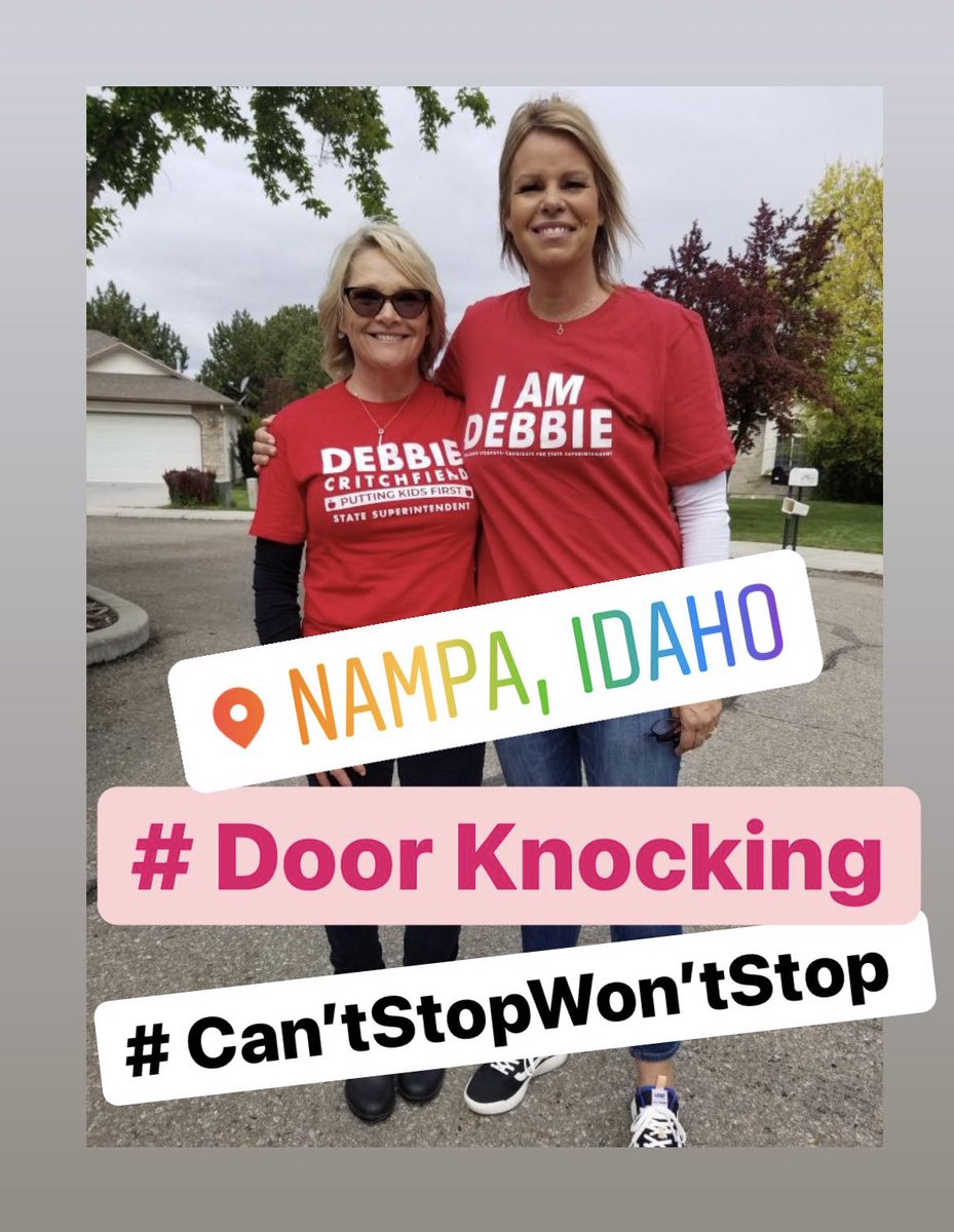 4idahostudents's tweet photo. #ElectionWeekend in **Nampa** #cantstopwontstop #idpol https://t.co/p2IlIai7C7