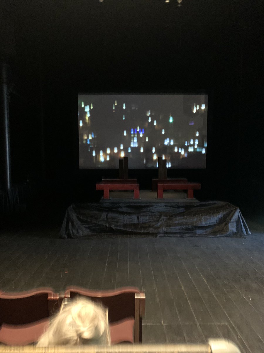 glennsumi's tweet photo. Back at @beyondwallsTPM for the next play in its #BeyondTO festival: Crippled. I’ve brought Kleenex cuz I hear it’s pretty emotional. https://t.co/TTmKEqei82