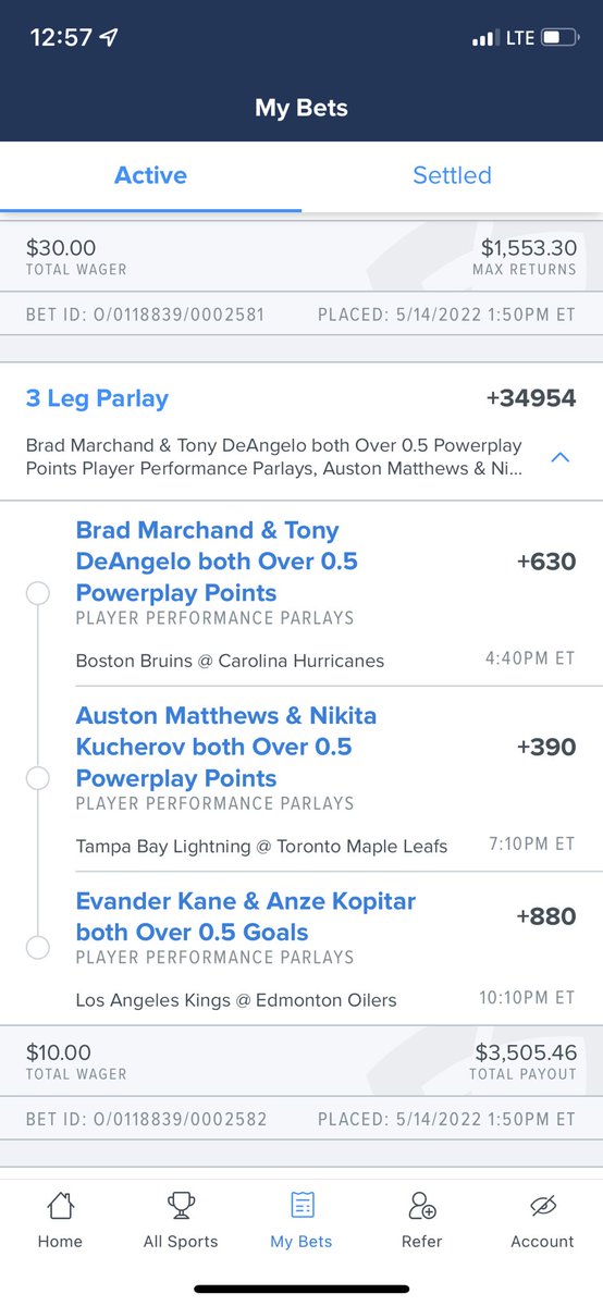 madpenguin12's tweet photo. Gut Performance parlays. https://t.co/6AFNfEFVzN