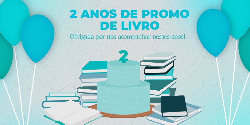 promodelivro's tweet photo. ✨ Hoje, oficialmente, completamos 2 anos!

E não poderíamos deixar de agradecer a cada um de vocês que nos acompanham e surtam com a gente!

Que venham muitos outros surtos de promoção nos próximos anos! Obrigada por tudo! ❤️ #PromodeLivro2Anos https://t.co/7buFYemw7b