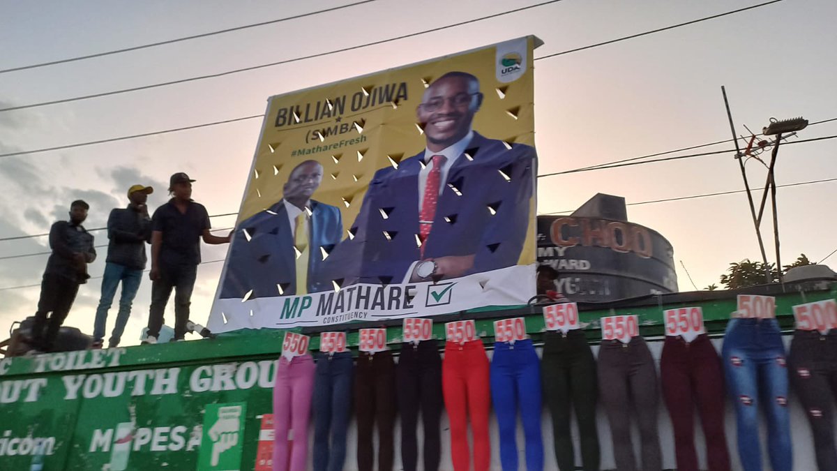 BillianOjiwa's tweet photo. Locking Mathare @UDAPartyKe na Mzitoo H.E @WilliamsRuto @SakajaJohnson @jmueke #MathareMP https://t.co/U5QINDwkeB