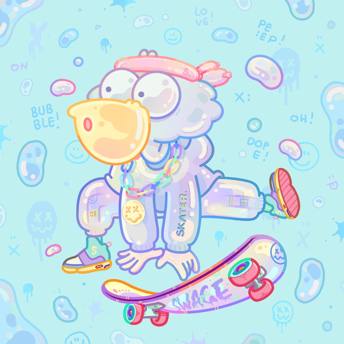 illogics🤝SkaterBirds

Excited to announce we will be integrating @SkaterBirdsNFT into our marketplace!

We will also be giving away x1 Allowlist spots!🛹🦜

To enter:
1⃣Follow <a href="/illogics/">illogics</a>, @illogicsCollabs &amp; @SkaterBirdsNFT 
2⃣Like + RT
3⃣Tag 3 Friends👇 

24 hours!⏳