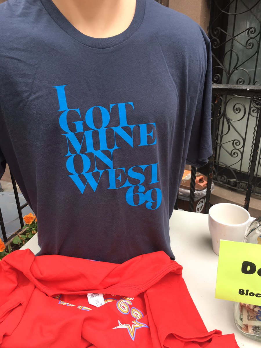 SpiritW69ST's tweet photo. @GeorgeTakei The W 69th Street Block Association has a T-Shirt for you! It’s so George! Oh my! https://t.co/Vn74j5Gkak