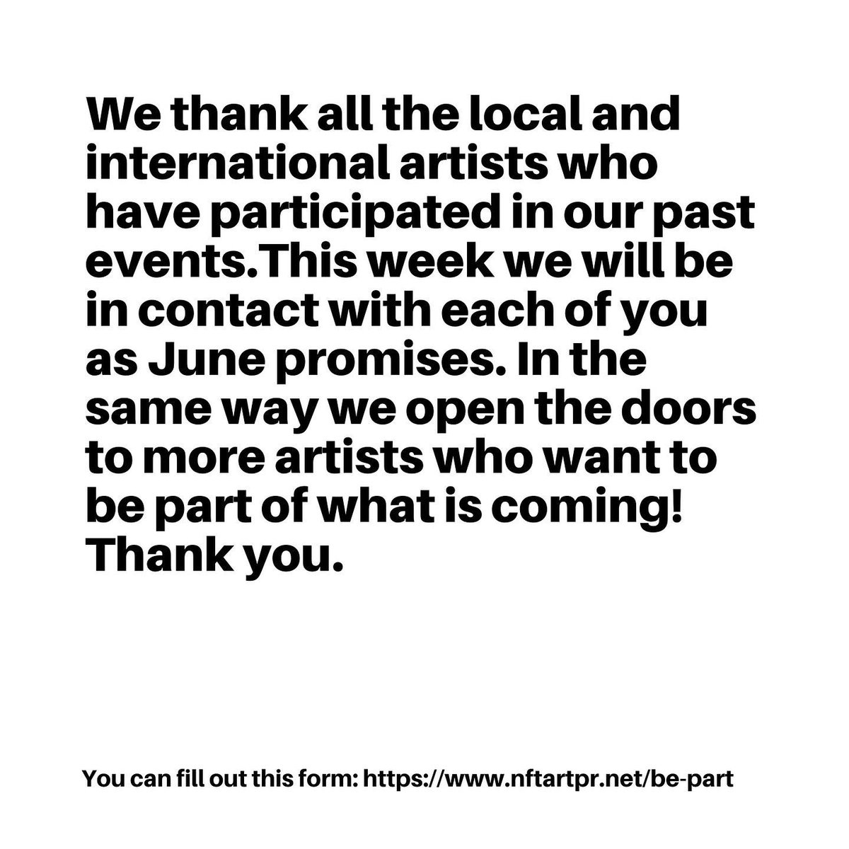 NFTARTPR's tweet photo. A little message here.
#nftartpr #nftpuertorico #nftpuertorico🇵🇷 https://t.co/AzqUaWPbKn