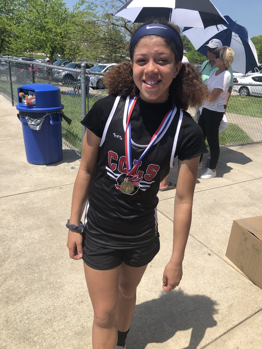 We see you Bella from <a href="/CCLSChargers/">CCLS - St. Louis</a>, our <a href="/LSAMorg/">Lutheran Sports Assoc. of MO (LSAM)</a> State Track Meet Girls’ Discus Throw Champion!
