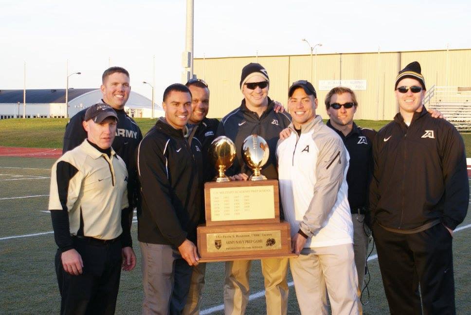 andywolfrum's tweet photo. Our family will soon begin our next chapter as DC for a new FB program at @NightHawksMFB.
To say “it’s been an honor and a privilege,” to be HC at USMAPS for 8 seasons is an understatement.  Thank you @ArmyWP_Football @ChrisNic34 @CoachJuice17 and ev else who touched USMAPS FB! https://t.co/BWr5LPgAOL