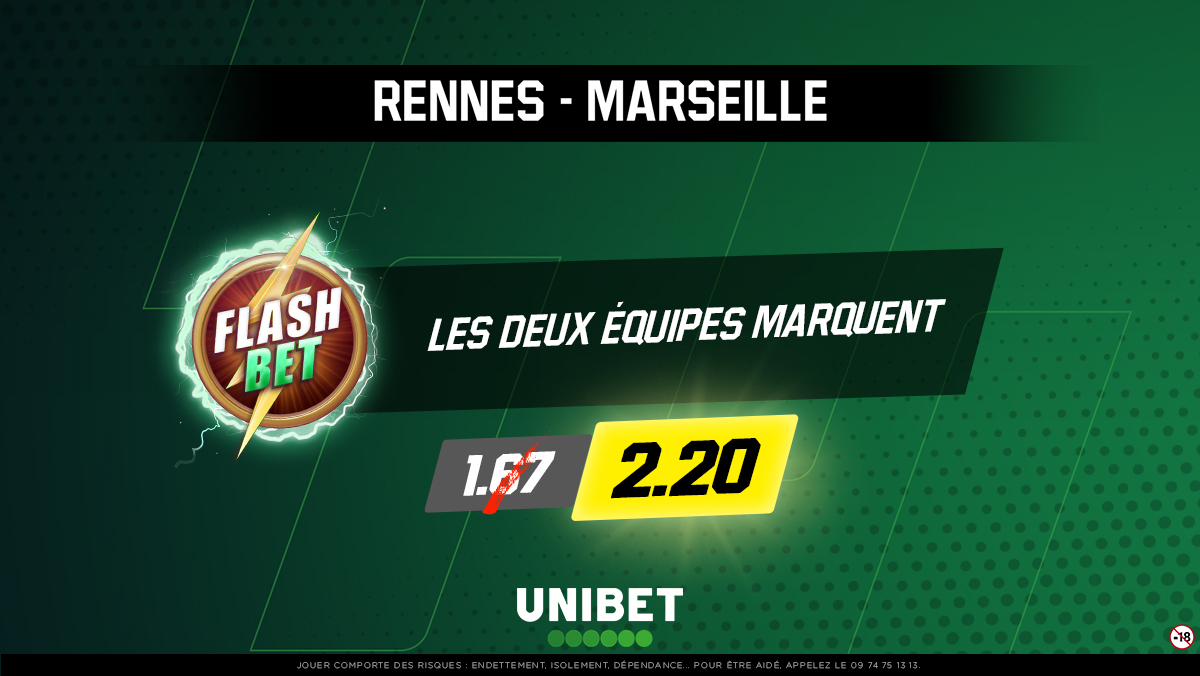 Unibet France 🔞 on Twitter "⚡ FLASH BET 🔥 "Les deux équipes marquent" pour le choc au