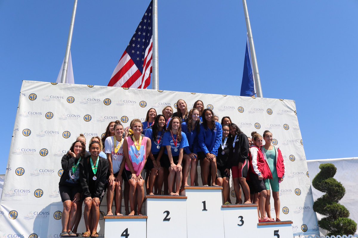 davishighswim's tweet photo. 2ND PLACE at @CIFState in the girls 200 medley relay!!! https://t.co/0a1rZwainP