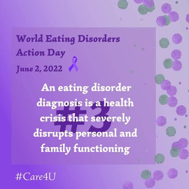 #Care4Carers #Care4U #EDawareness World Eating Disorders Action Day 2022 concentrates on how ED affects carers and families