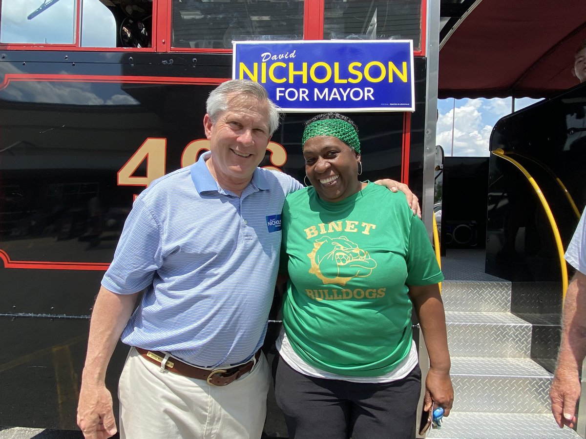 ElectNicholson's tweet photo. It’s been a great day so far out meeting supporters at the Nicholson Express stops! https://t.co/KNJs52qiwX