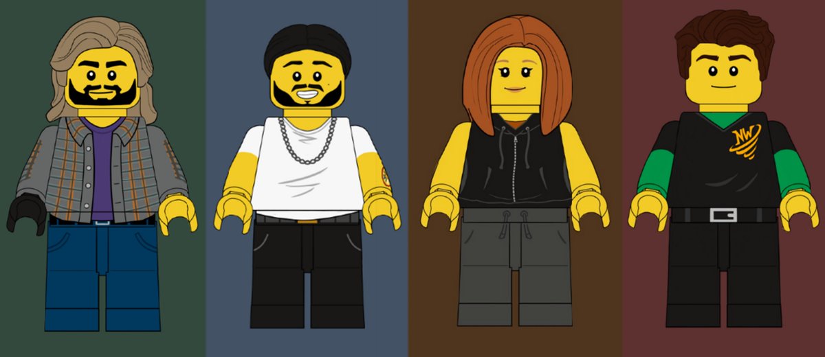 joshuad_17's tweet photo. While the way this was revealed isn't ideal, I'm happy to finally be able to talk about it. I want to thank Ryan Pears and the lovely people over at @WildBrainHQ for giving me the opportunity to design myself, @Marvellous_Jan, @Ninja_Whip, and @privateduckcall for Ninjago 2022! https://t.co/giWg53w2OO