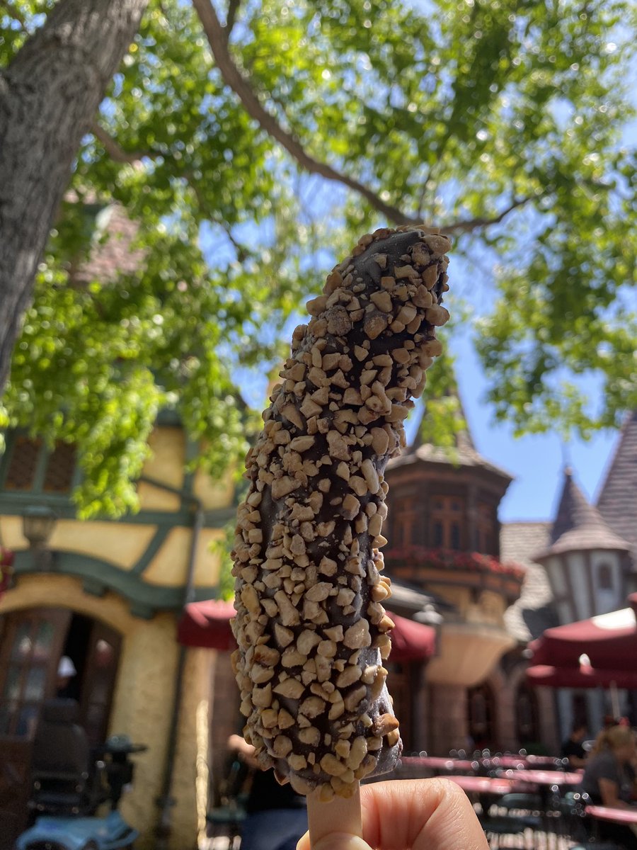 melbaniese's tweet photo. First time dairy &amp; egg free at Disneyland. I missed my churros, but surprisingly there were a bunch of other treats I can still eat! https://t.co/VM8xWUuHql