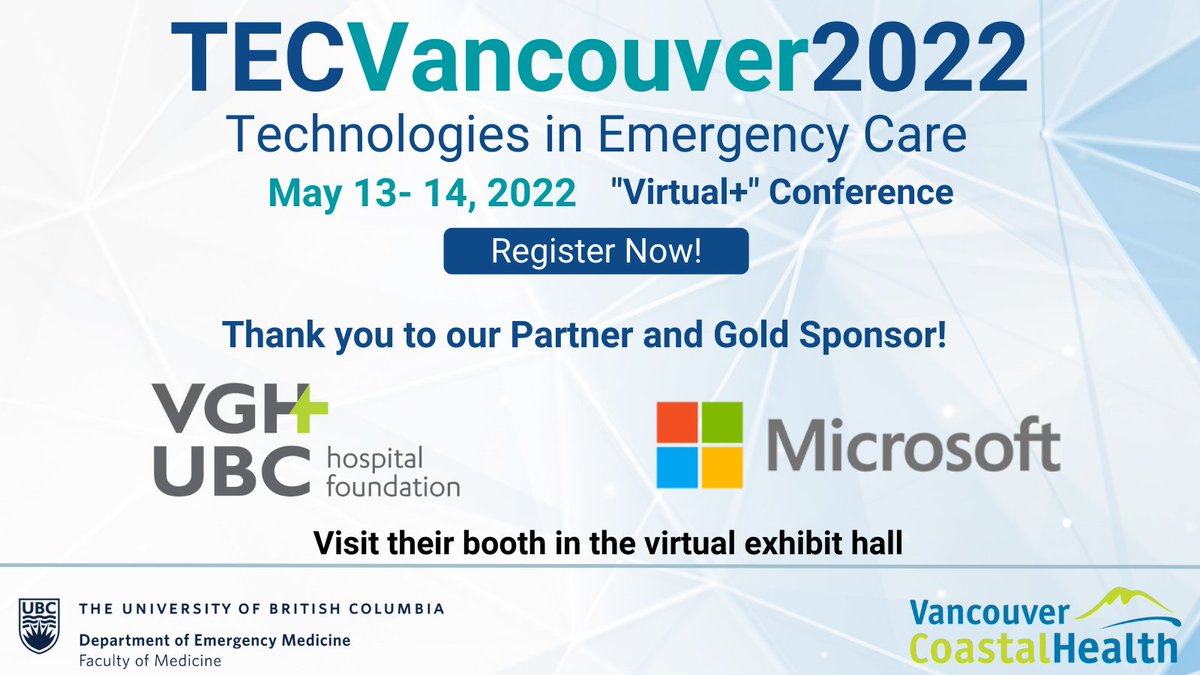 tecvancouverbc's tweet photo. #TECVan22 @VGHFdn @msft_businessCA https://t.co/qfWigp9MsJ