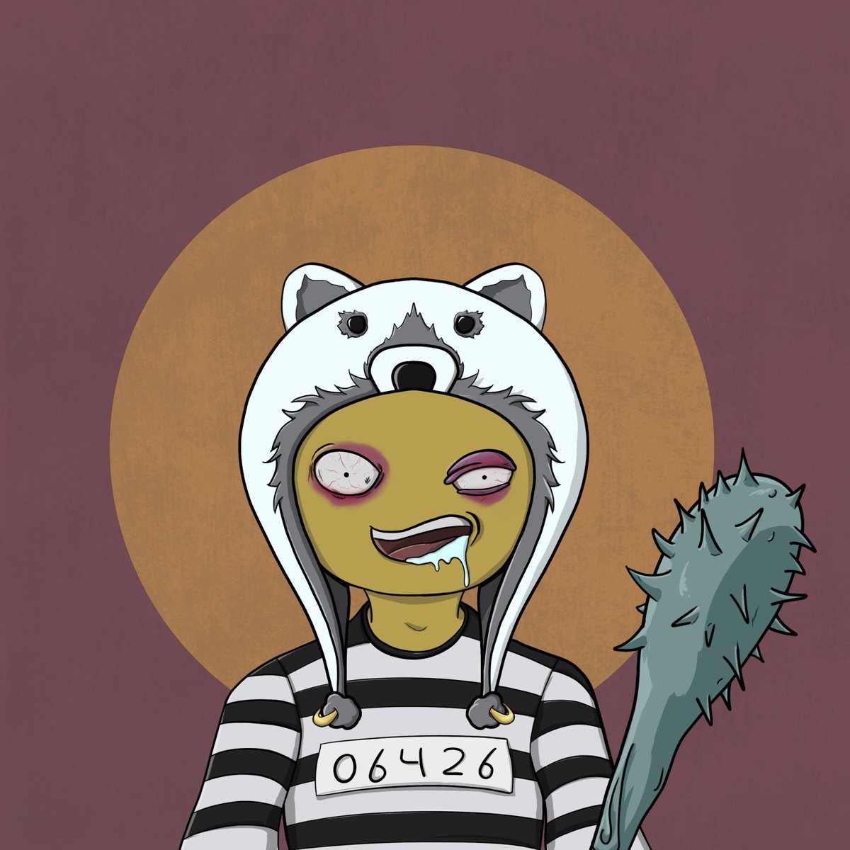beariens's tweet photo. meet our #beariens prisoner 
he is about to eat your wallets :)
#beariens #NFTCommunity #NFTs #NFTGiveaway https://t.co/BSbMGbXlZx