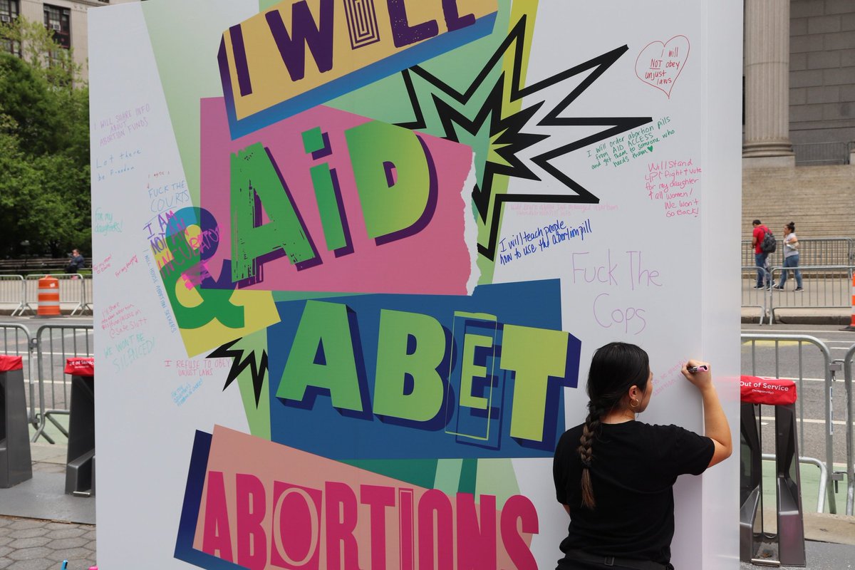 Casa_Rodrigues_'s tweet photo. Foley Square, NYC.
5-14-2022
#protest
#prochoice
#scotus
#reproductivejustice
#rally
#reproductivequality
#reproductiverights
#roevwade
#womensrights
#nyprotest
#supremecourt
#abortionrights
#womensrightsarehumanrights
@nypmetro
@ny1
@nbcnewyork
@cbsnews
@fox5ny
@pix11news https://t.co/WGQhW7qClD