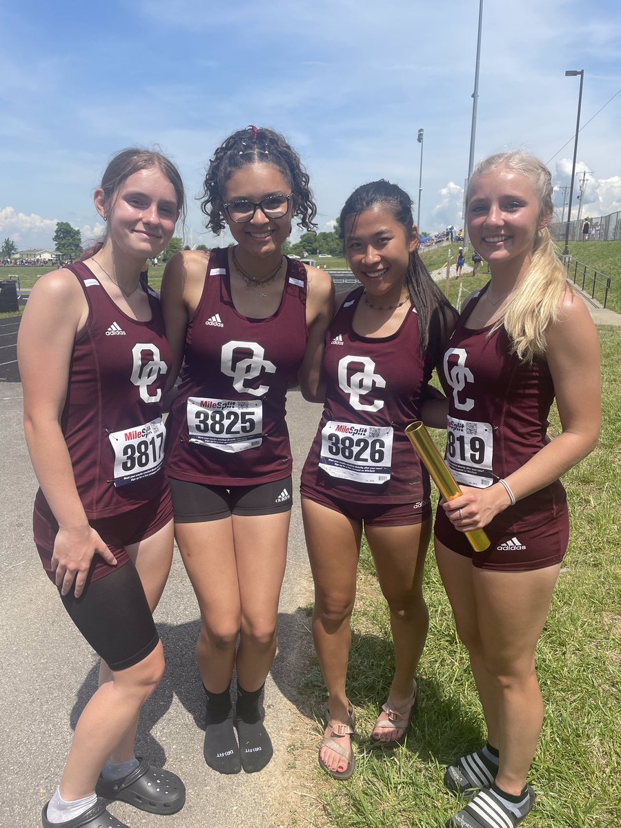 Last regular season meet and a new PR in the 4x100. Ready for regionals!