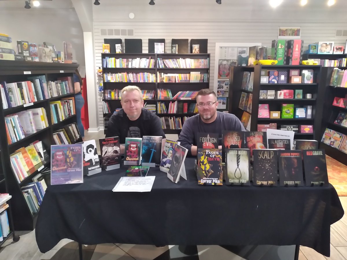 WVHWA's tweet photo. Members Carver Pike and Paul Lubaczewski today In Lewisburg https://t.co/5O6vStjNU7