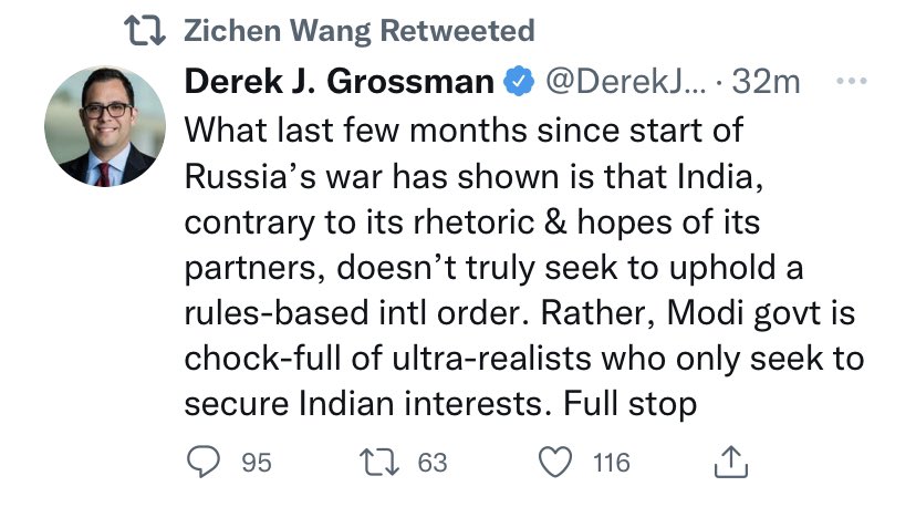 Dhruva Jaishankar · ध्रुव जयशंकर tweet media