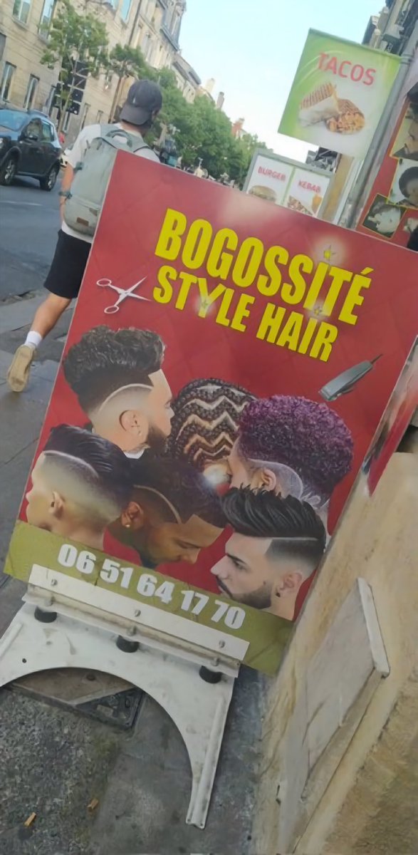 attilazro's tweet photo. je cherchais un bon barber dans ma ville ce panneau m’a convaincu https://t.co/jCokmhGZl3
