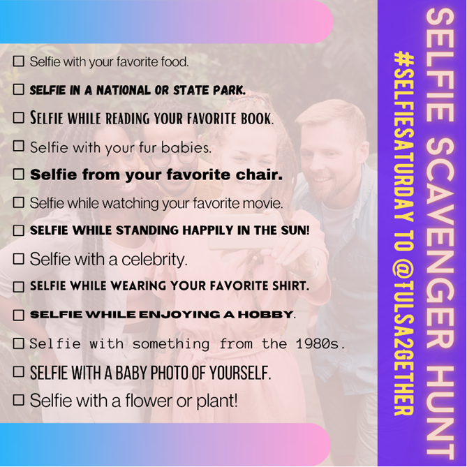TheCrewTulsa's tweet photo. it is selfie Saturday!!! post a selfie today!! https://t.co/AWeMKOnzxx