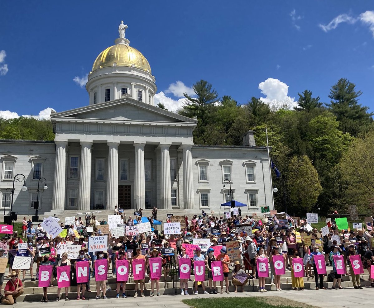 We’re exhausted. #bansoff #BansOffOurBodies #Vermont