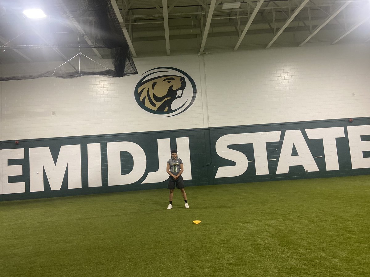 Had a great junior day  <a href="/BSUBeaversFB/">Bemidji State Football</a> Excited to get back on campus! <a href="/CoachMcLin/">Marcus McLin</a> <a href="/coach__tuck/">Coach Tucker</a>