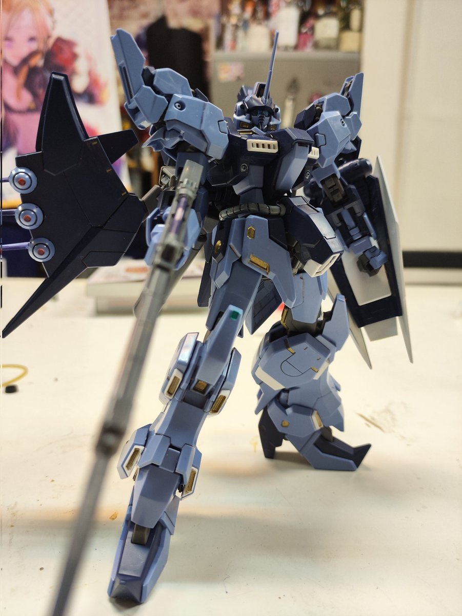 IVANREX2003's tweet photo. #ガンプラ
#gunpla
#Todesritter
#トーリスリッター
Not yet done...
The shield is big project.... https://t.co/T31zrJlsuR