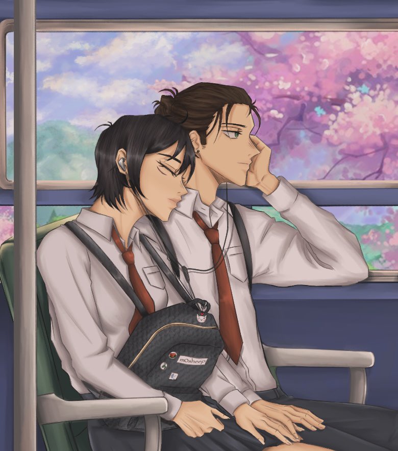 Towel Holder and Mikasa🙈 #AttackOnTitan #aot #eremika #erenyeager #MikasaAckerman #anime