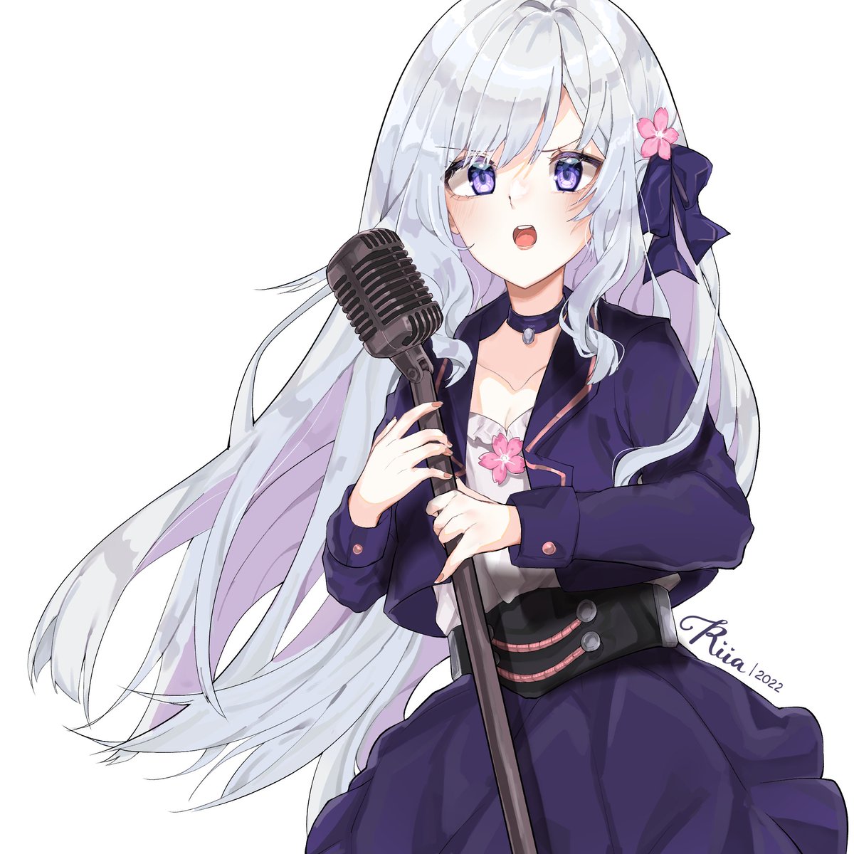 LyriaVT's tweet photo. By the way, did you like the art that was used for the video of my cover of prayer[s] from #DigDelightDirectDriveDJ ?

Check out the lovely artist: @rachii00 💙💙💙

#mitsukillust
you can see it in full in my cover: https://t.co/JFLH3bwXzn https://t.co/vNvMnmh0Hv