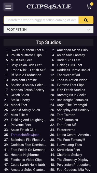 That time when my studio was top 50 in the foot fetish category and I had TWO top 50 clips at the same<a href="/tag/threesome"class="tags"><span>#threesome</span></a><a href="/tag/fmf"class="tags"><span>#fmf</span></a><a href="/tag/flowjobs"class="tags"><span>#flowjobs</span></a>