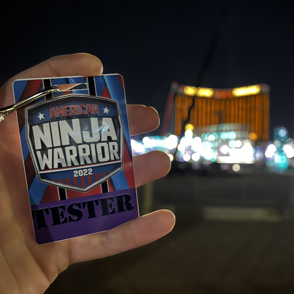 TheQualityNinja's tweet photo. Weekend vibes in Las Vegas.
#Ninja #NinjaWarrior #AmericanNinjaWarrior #ANW #CourseTester #Vegas #LasVegas https://t.co/dwiq8cEHce