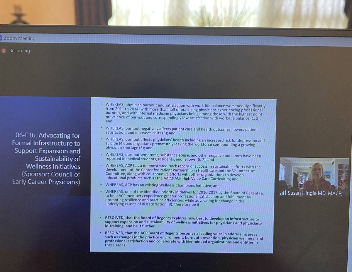 Idfac's tweet photo. These important resolutions led to statements and action. Thank you for sharing these important lessons @SusanHingle #lead4equity @ACPinternists @IllinoisACP https://t.co/1zbNaVi4a9