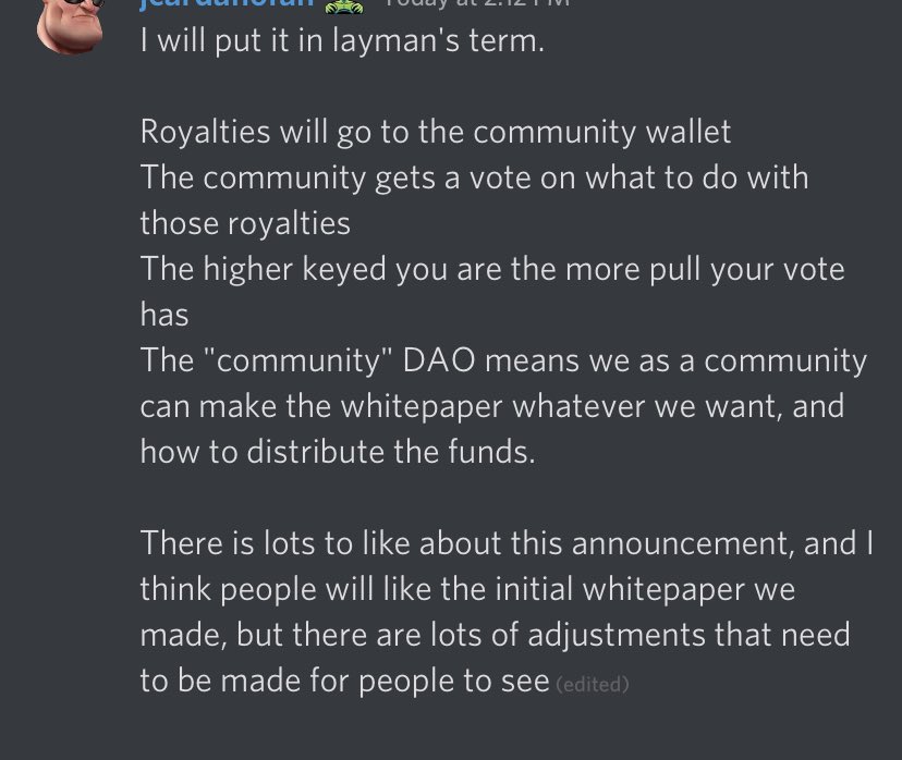 VohnJ43's tweet photo. If you are unaware, @ZombieChains is now working side-by-side with one of the strongest communities in the space. I dare you to read the announcement

✅White paper adjustments and release
✅multiple utilities being developed
✅ZFC coming Q4

#NFTCommunity #CNFT #NFTCommunity https://t.co/9LaXI0pyHv