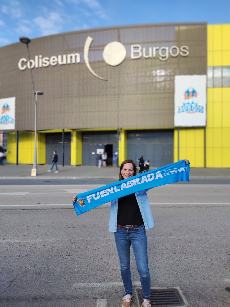 Isabelperezmoi1's tweet photo. En Burgos! Para ver a nuestro @BFuenlabrada en un partido histórico. Nos jugamos la permanencia en la @ACBCOM a un partido! Con la afición para dar el empujón que necesitamos!
A por el #Fuenlabradazo! 💪🇪🇸 Viva Fuenlabrada! #FuenlADN https://t.co/PvYA9ajwgH