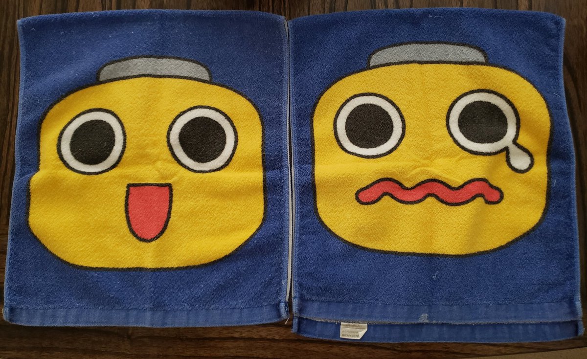 JoesRareWares's tweet image. I haven't seen too many of these, especially recently, so it seemed like a good time to let these two #Servbot hand towels see the light of day again. 😉 The Misadventures of Tron Bonne is a FANTASTIC game that deserved more exposure! #CAPCOM #TronBonne #RetroGaming #Sony #PS1