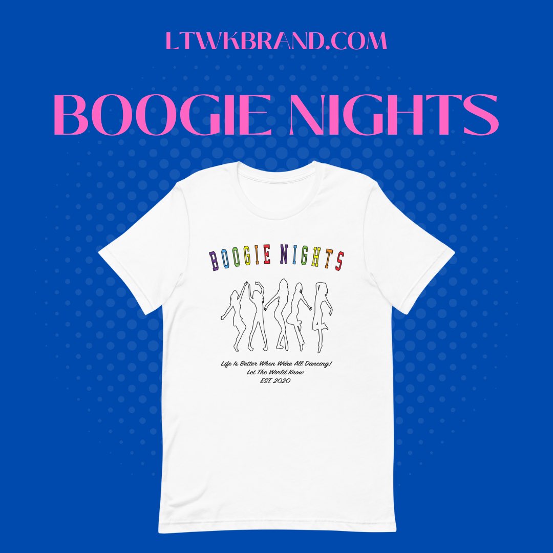 LTWK_Brand's tweet photo. No matter who you are or where you come from, dancing is for all of us!

Dance the night away in this brand new  t-shirt, available via the link in our bio 💃🕺 https://t.co/jYGH3WRTIO