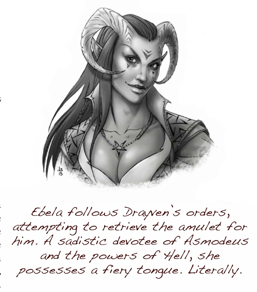 GolarionToday's tweet photo. Devilborn #Ebela. From the journal of Pathfinder #Atrius. https://t.co/pNCSYbtIBk