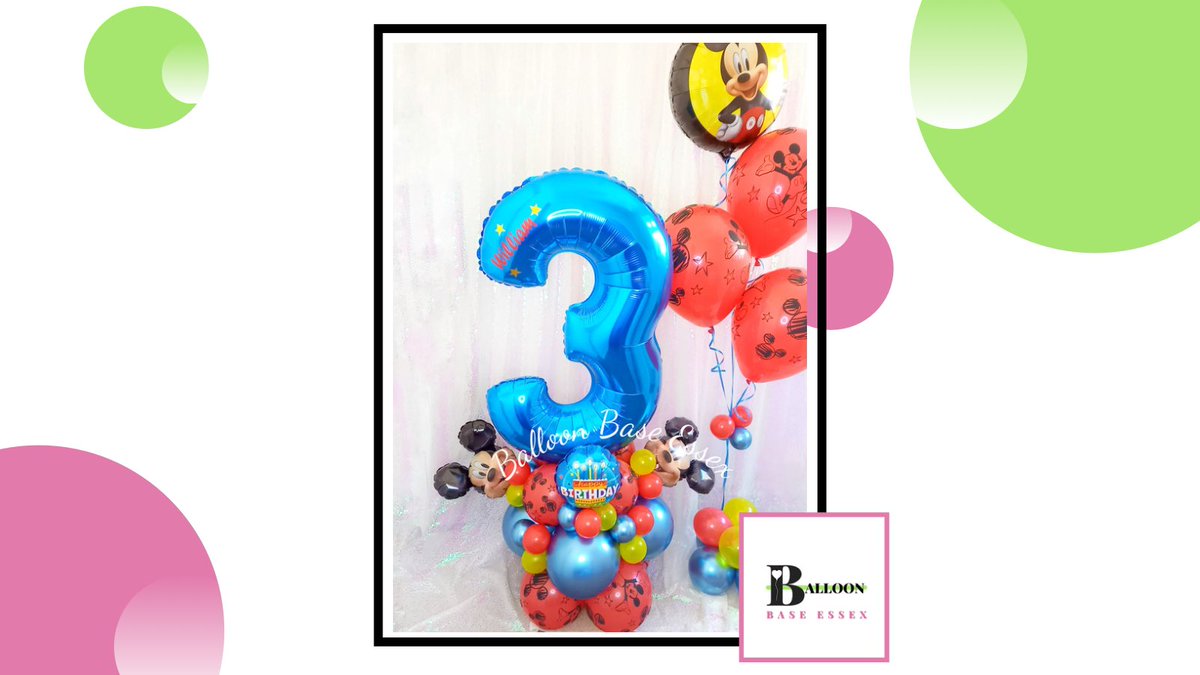 Hey Mickey! The perfect balloons for a Mickey Mouse fan, even if we do say so 😉

#balloons #partytime #Disney #birthdayboy