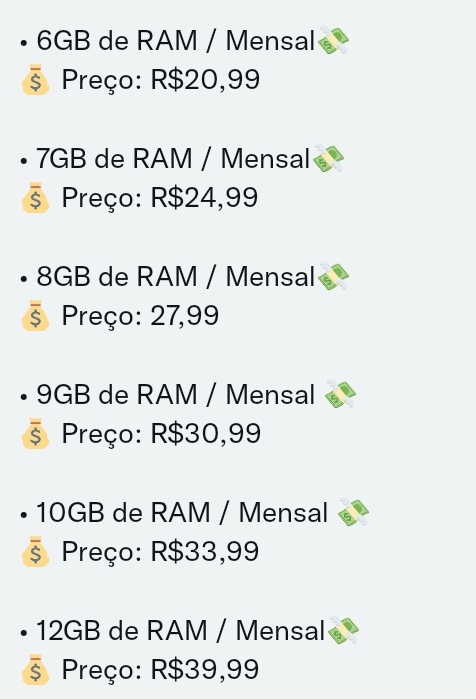 SupremeHosting_'s tweet photo. 🛠 SupremeHosting 🛠

🚀 Nossas Vers��es: v0.15.10, v0.14.3, v1.18.30, v1.18.10, v1.1.5, v0.13.0, v1.19.0.30, v1.14.10
Adicionamos a versão que o cliente quiser!.

📒Veja nossos planos: https://t.co/y6L6PKlD7x