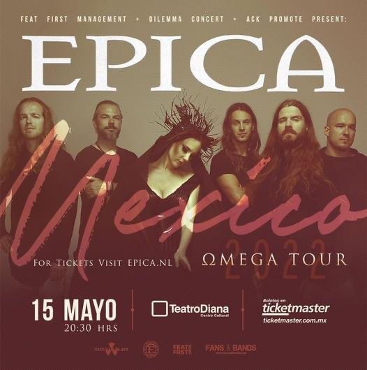 tokinrecords's tweet photo. Ya es mañana @Epica regresará a Guadalajara al @teatrodiana con su #Omegatour, ¿ya están listos?
síguenos Telegram https://t.co/N0ceJgLdjM https://t.co/RkRaslz3bu