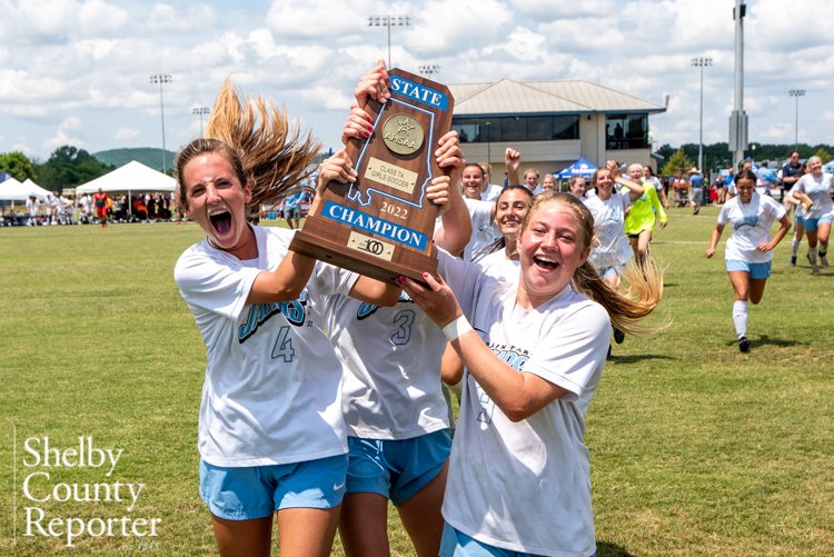 AlecEtheredgeSC's tweet photo. The Spain Park girls soccer team capped off a special postseason run by bringing home the school's first championship in 11 years and fifth in school history on Saturday. @SpainParkATH 

Story/Photos: https://t.co/oWY1nY4ujp https://t.co/kjUpfbxng3