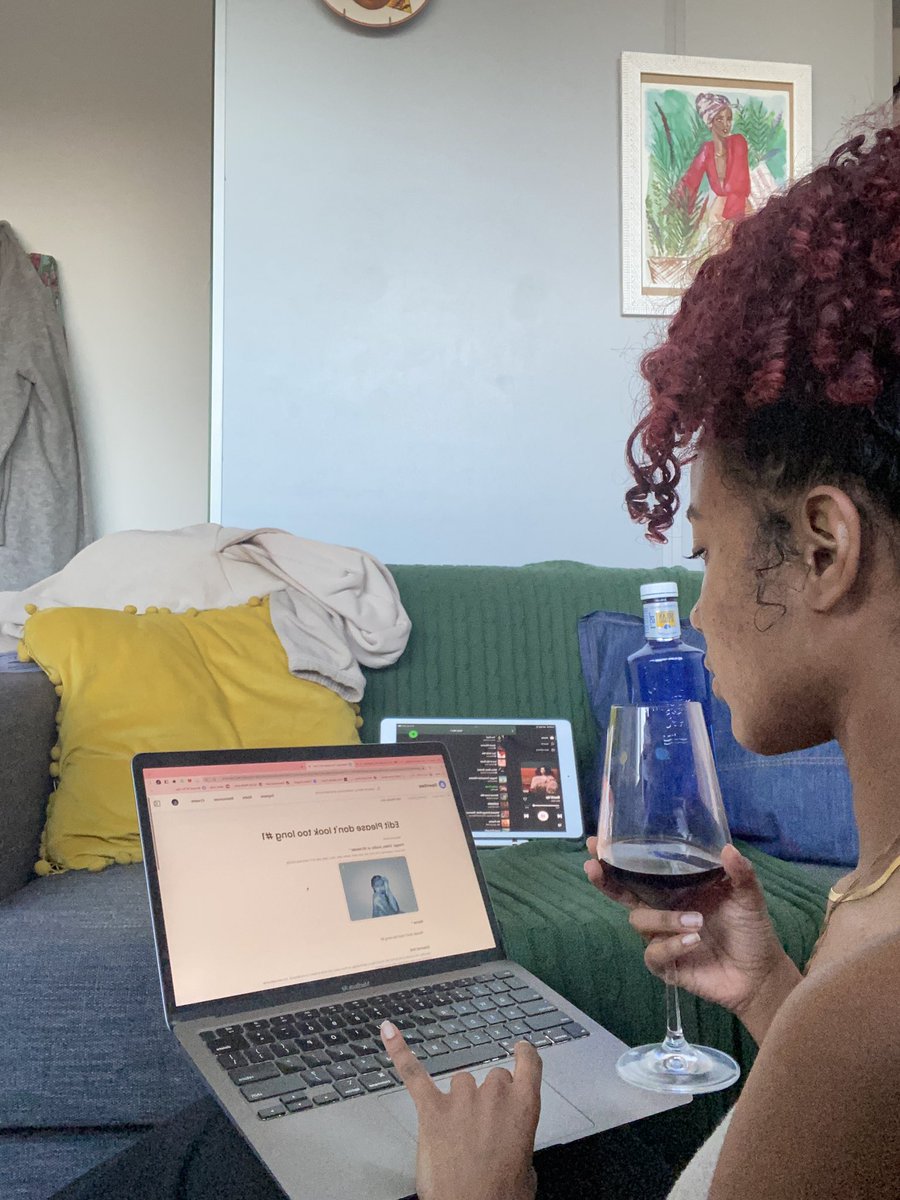 My kind of #Saturdaynight 🏆🙏🏾 wine &amp; preparing to mint my first #NFT 💙